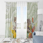 Eastern Quoll Australia Window Curtain Watercolor National Flowers Indigenous Art - Aussie Hoodie