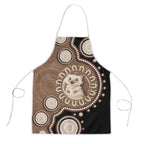 Hedgehog Indigenous Art Australia Apron - Aussie Hoodie