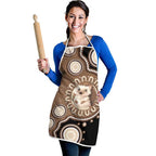 Hedgehog Indigenous Art Australia Apron - Aussie Hoodie