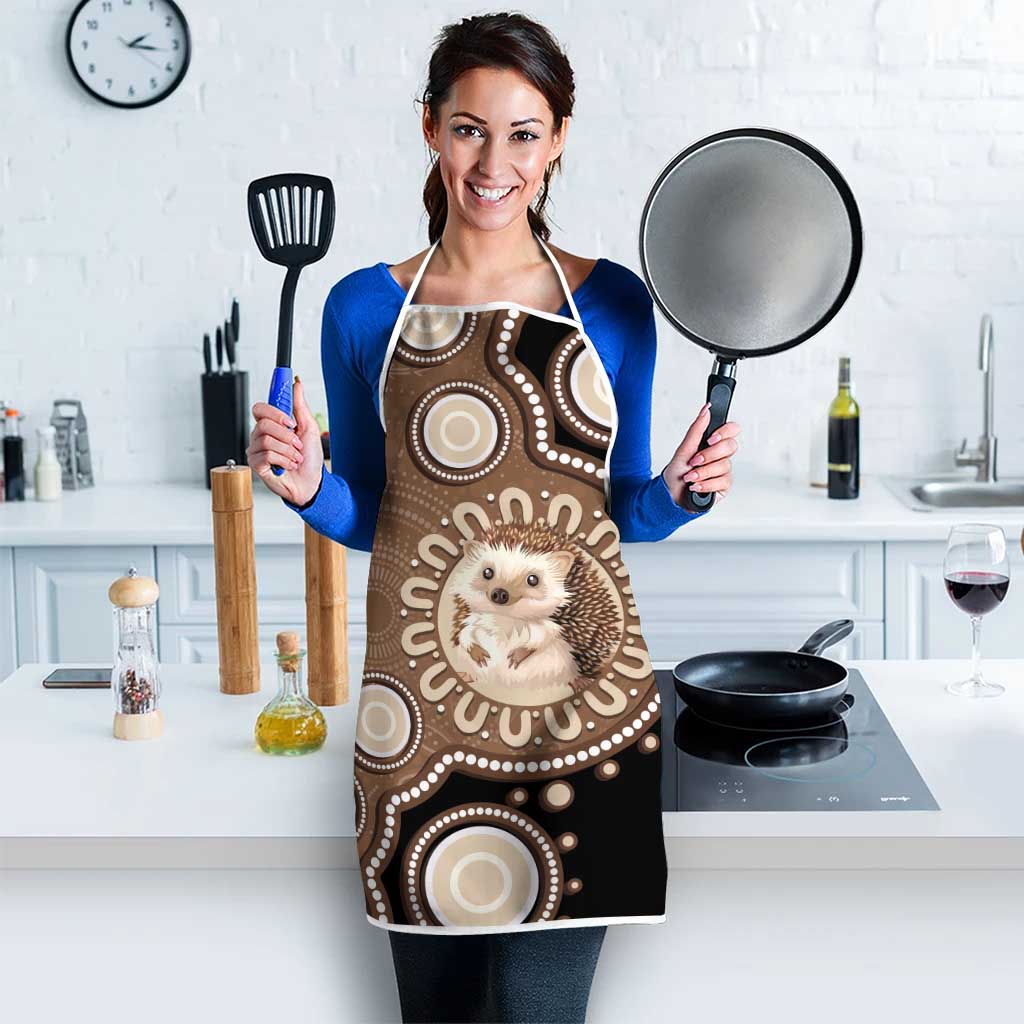 Hedgehog Indigenous Art Australia Apron - Aussie Hoodie