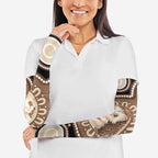 Hedgehog Indigenous Art Australia Arm Sleeves - Aussie Hoodie