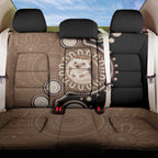 Hedgehog Indigenous Art Australia Back Car Seat Cover - Aussie Hoodie