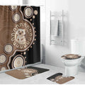 Hedgehog Indigenous Art Australia Bathroom Set - Aussie Hoodie