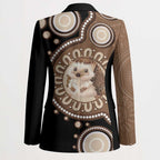 Hedgehog Indigenous Art Australia Blazer - Aussie Hoodie