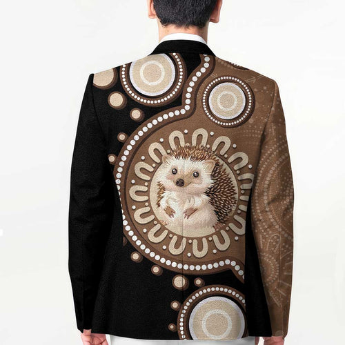 Hedgehog Indigenous Art Australia Blazer - Aussie Hoodie