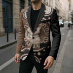 Hedgehog Indigenous Art Australia Blazer - Aussie Hoodie