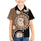 Hedgehog Indigenous Art Australia Hawaiian Shirt - Aussie Hoodie