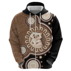 Hedgehog Indigenous Art Australia Hoodie - Aussie Hoodie