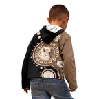 Hedgehog Indigenous Art Australia Kid Hoodie - Aussie Hoodie