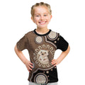 Hedgehog Indigenous Art Australia Kid T Shirt - Aussie Hoodie