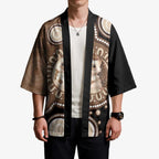 Hedgehog Indigenous Art Australia Kimono - Aussie Hoodie