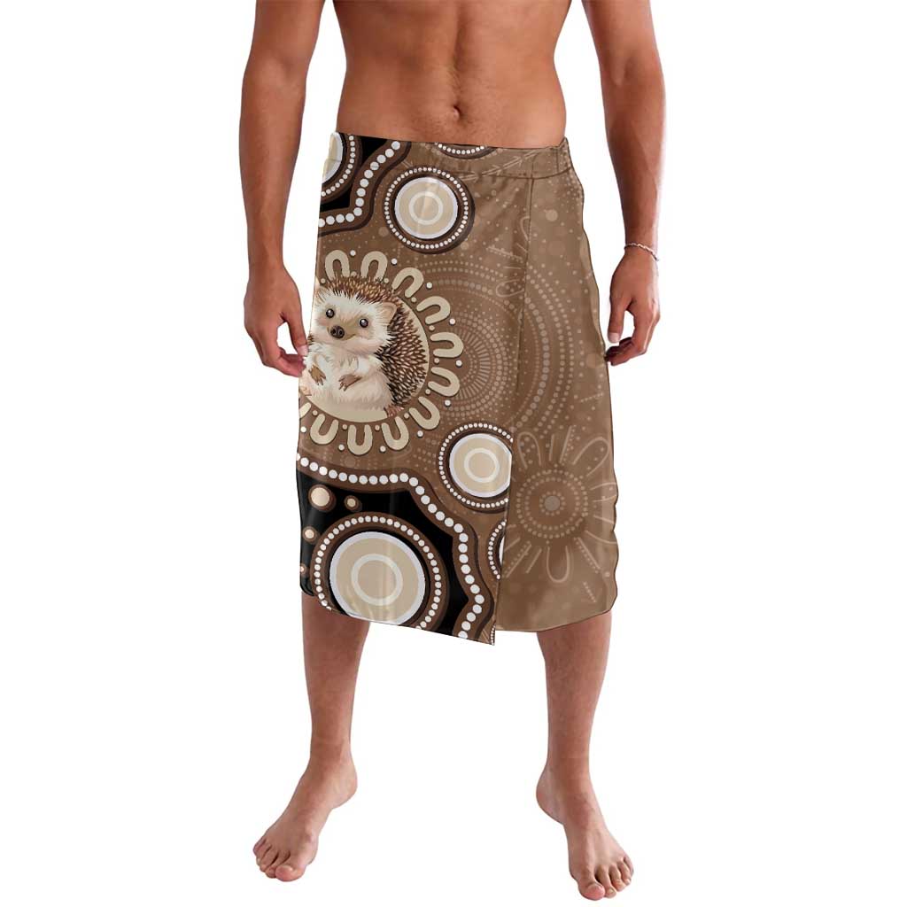 Hedgehog Indigenous Art Australia Lavalava - Aussie Hoodie