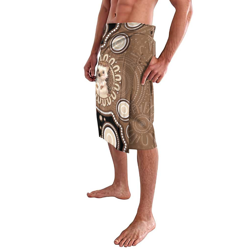 Hedgehog Indigenous Art Australia Lavalava - Aussie Hoodie