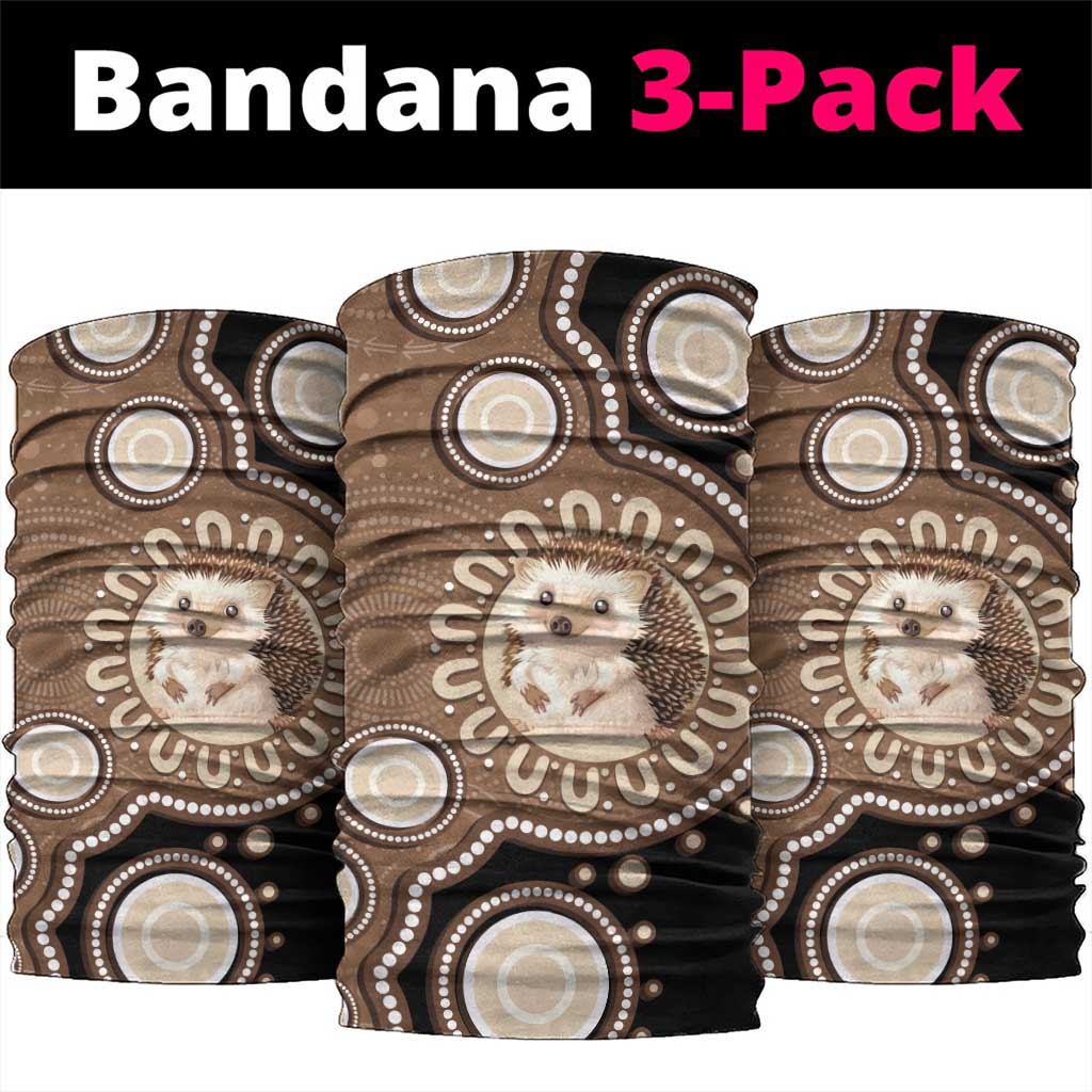 Hedgehog Indigenous Art Australia Neck Gaiter - Aussie Hoodie