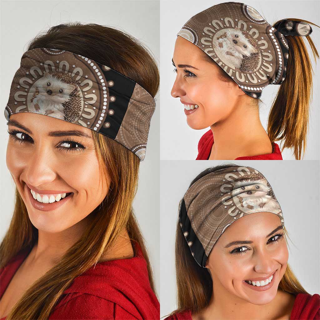 Hedgehog Indigenous Art Australia Neck Gaiter - Aussie Hoodie