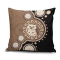 Hedgehog Indigenous Art Australia Pillow Cover - Aussie Hoodie