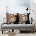 Hedgehog Indigenous Art Australia Pillow Cover - Aussie Hoodie