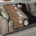 Hedgehog Indigenous Art Australia Quilt - Aussie Hoodie