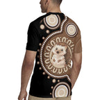 Hedgehog Indigenous Art Australia Rugby Jersey - Aussie Hoodie