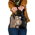 Hedgehog Indigenous Art Australia Shoulder Handbag - Aussie Hoodie