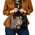 Hedgehog Indigenous Art Australia Shoulder Handbag - Aussie Hoodie