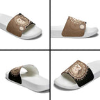 Hedgehog Indigenous Art Australia Slide Sandals - Aussie Hoodie