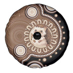 Hedgehog Indigenous Art Australia Spare Tire Cover - Aussie Hoodie