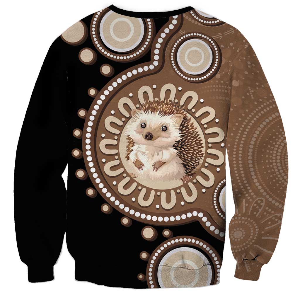 Hedgehog Indigenous Art Australia Sweatshirt - Aussie Hoodie