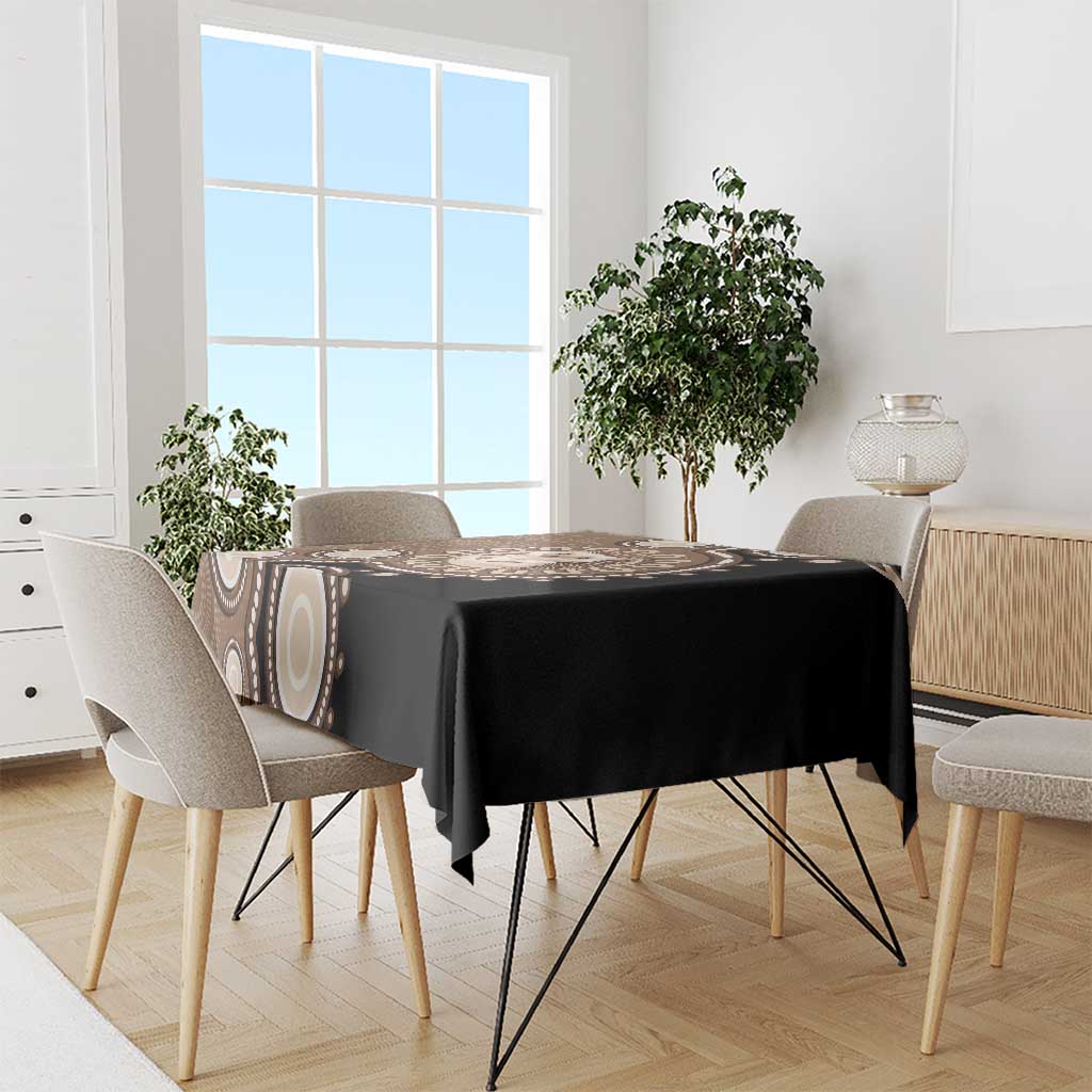 Hedgehog Indigenous Art Australia Tablecloth - Aussie Hoodie