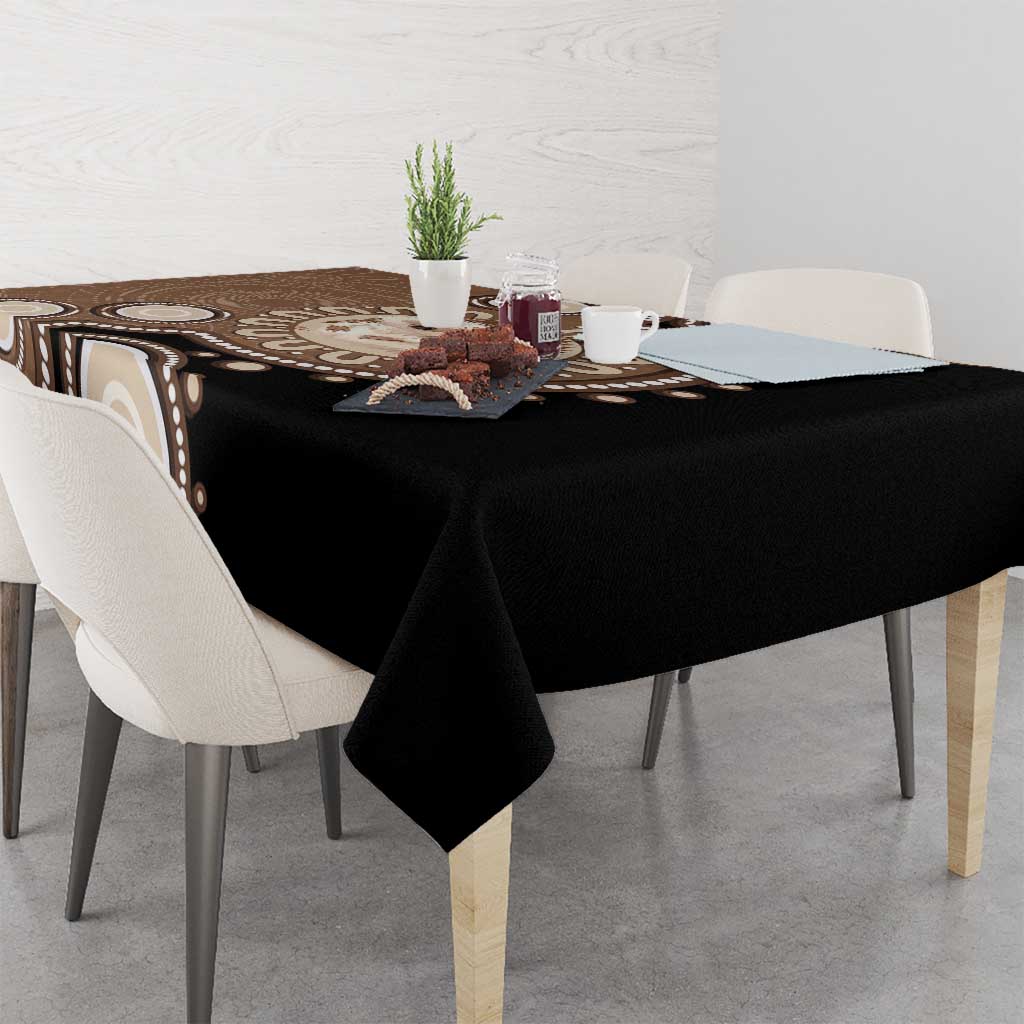 Hedgehog Indigenous Art Australia Tablecloth - Aussie Hoodie