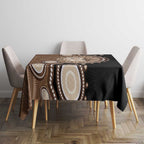 Hedgehog Indigenous Art Australia Tablecloth - Aussie Hoodie