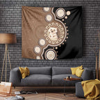 Hedgehog Indigenous Art Australia Tapestry - Aussie Hoodie