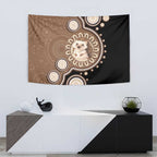 Hedgehog Indigenous Art Australia Tapestry - Aussie Hoodie