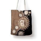 Hedgehog Indigenous Art Australia Tote Bag - Aussie Hoodie
