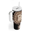 Hedgehog Indigenous Art Australia Tumbler With Handle - Aussie Hoodie