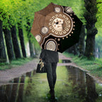 Hedgehog Indigenous Art Australia Umbrella - Aussie Hoodie