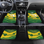 Custom Australia Hockeyroos Car Mats Aussie Kangaroo Indigenous Art