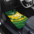 Custom Australia Hockeyroos Car Mats Aussie Kangaroo Indigenous Art
