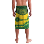 Custom Australia Hockeyroos Lavalava Aussie Kangaroo Indigenous Art