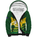 Custom Australia Hockeyroos Sherpa Hoodie Aussie Kangaroo Indigenous Art