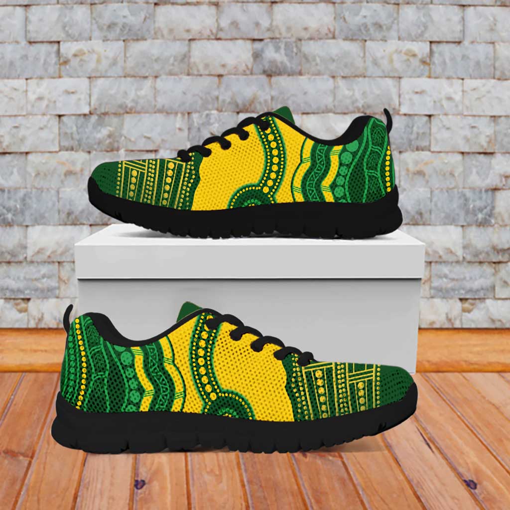 Australia Hockeyroos Sneakers Aussie Kangaroo Indigenous Art
