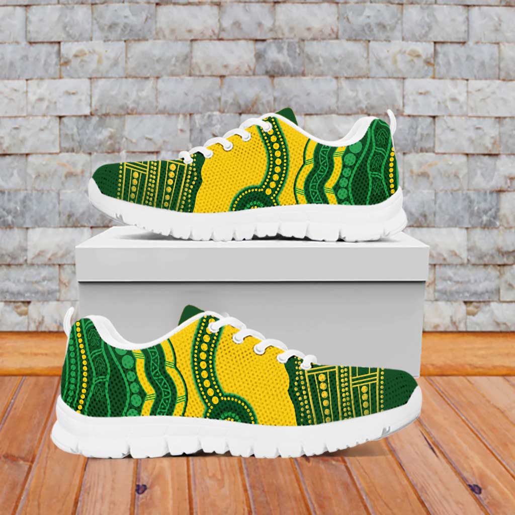 Australia Hockeyroos Sneakers Aussie Kangaroo Indigenous Art