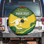 Custom Australia Hockeyroos Spare Tire Cover Aussie Kangaroo Indigenous Art