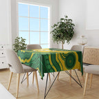 Custom Australia Hockeyroos Tablecloth Aussie Kangaroo Indigenous Art