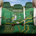Custom Australia Kookaburras Back Car Seat Cover Indigenous Art
