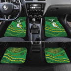 Custom Australia Kookaburras Car Mats Indigenous Art