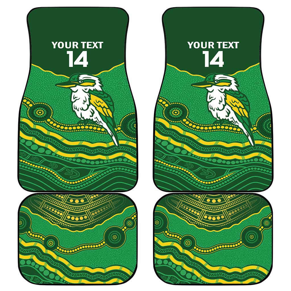 Custom Australia Kookaburras Car Mats Indigenous Art