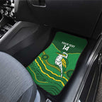 Custom Australia Kookaburras Car Mats Indigenous Art