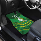 Custom Australia Kookaburras Car Mats Indigenous Art