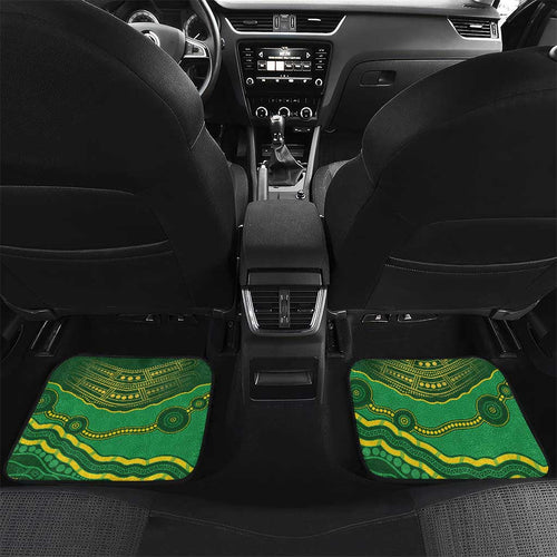Custom Australia Kookaburras Car Mats Indigenous Art